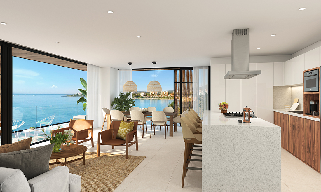 Arama Bay departamentos